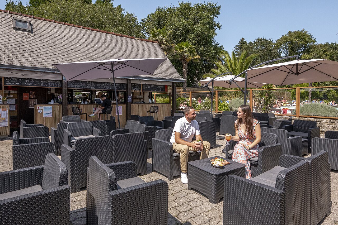 Bar restaurant du Camping Baie de Douarnenez