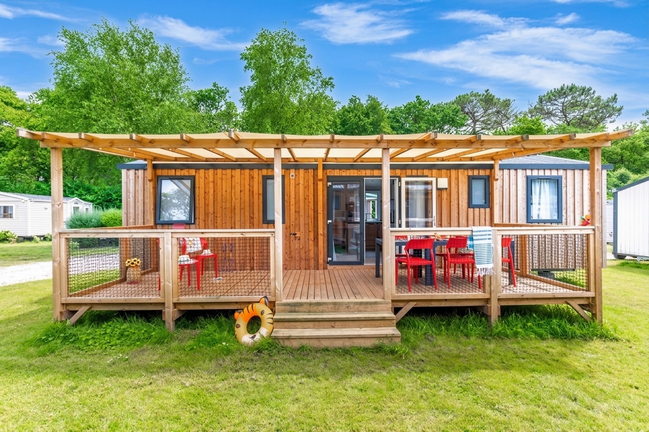 Super Family Top Presta 8 pers — Camping Baie de Douarnenez