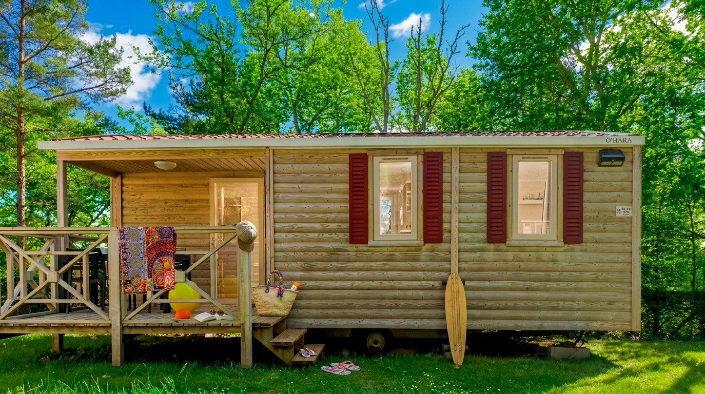 Mobil-home Habana Top Presta — Camping Hauts de Ratebout