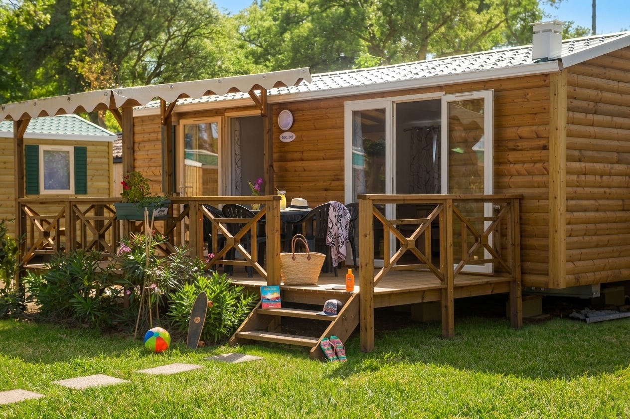 Mobil-home Resort Top Presta — Camping Las Bousigues