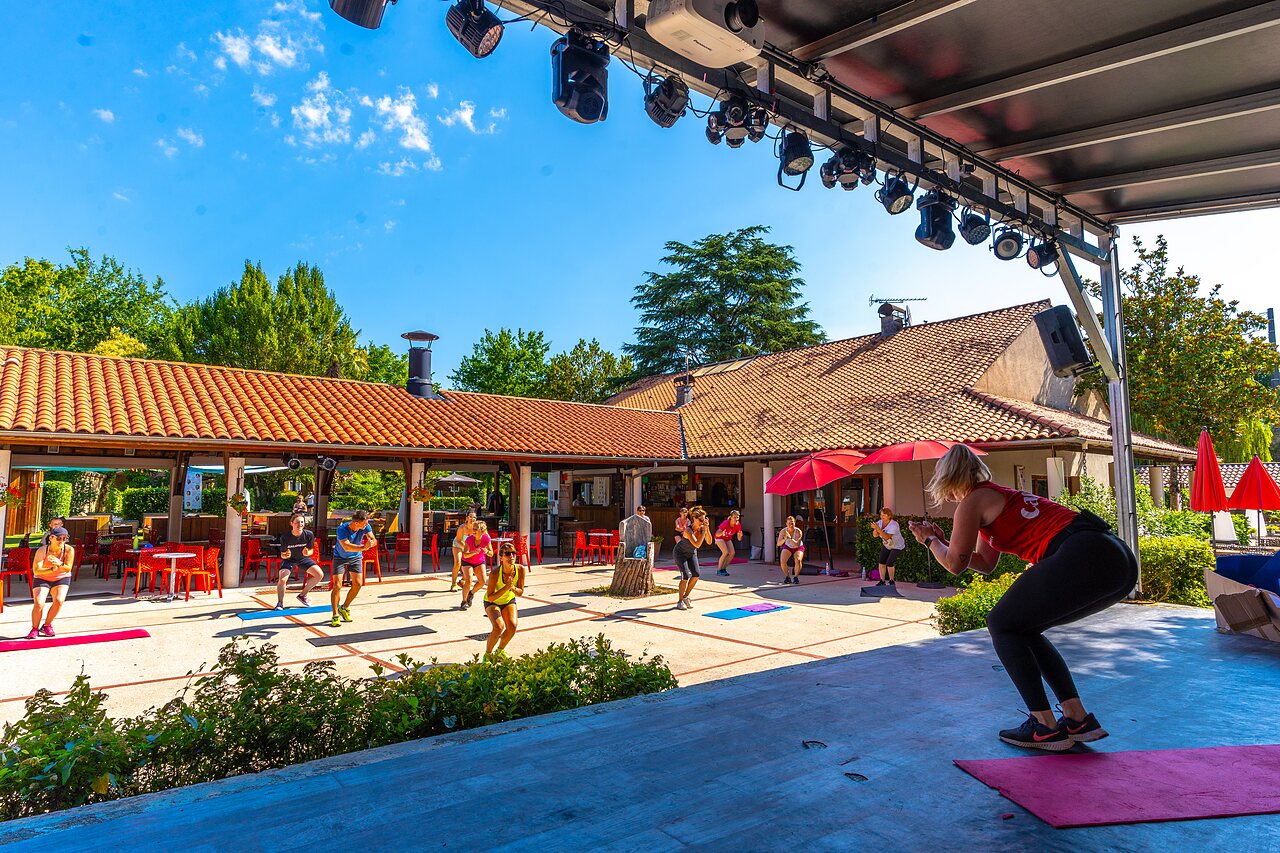 Bar restaurant du Camping Duravel