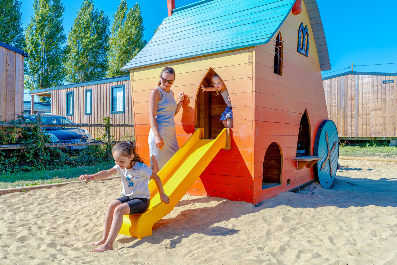 Terrasse du Camping L'Odyssée