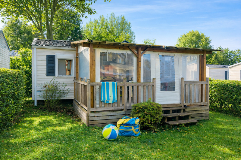 Mobil-home Mini Habana Duo Top TV — Camping Le Val d'Authie