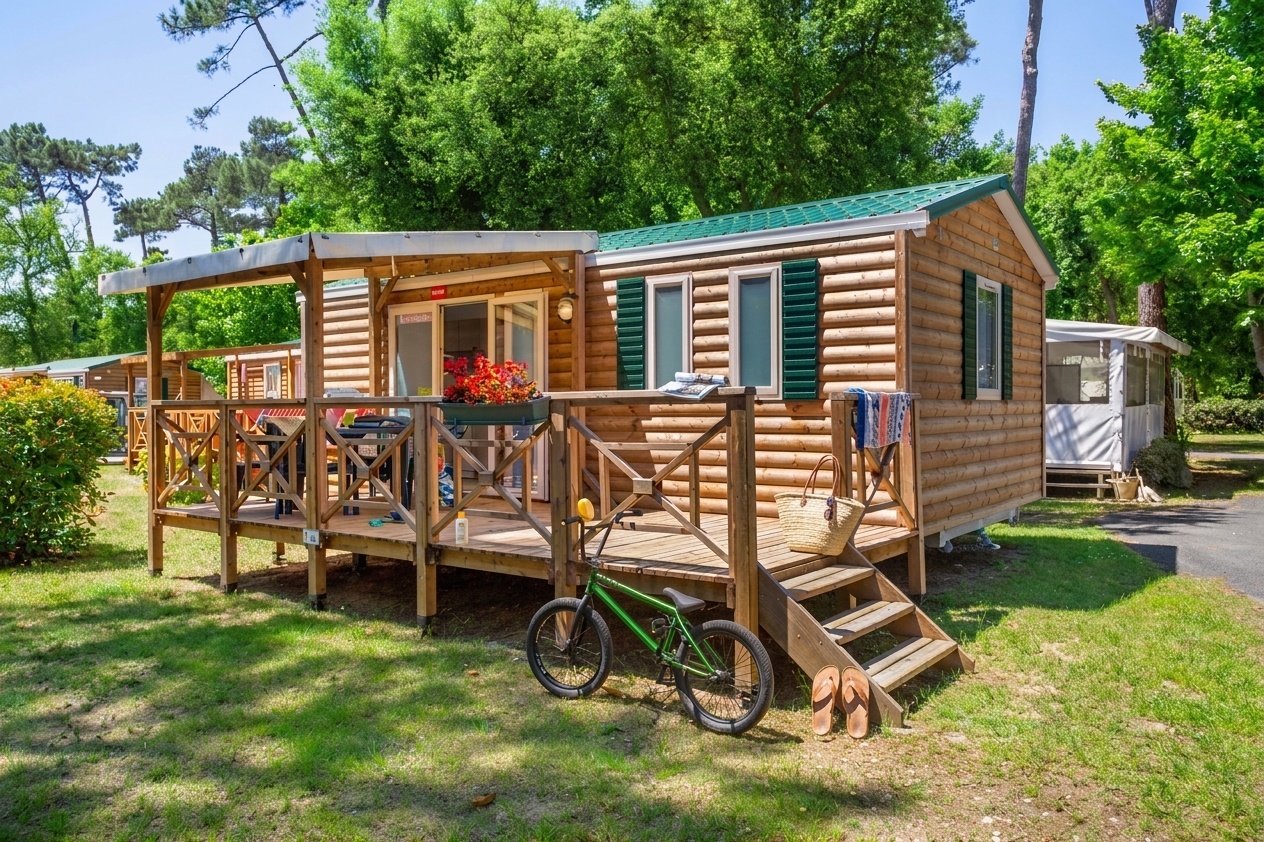 Mobil-home Sun Top Presta — Camping Le Grand Lierne