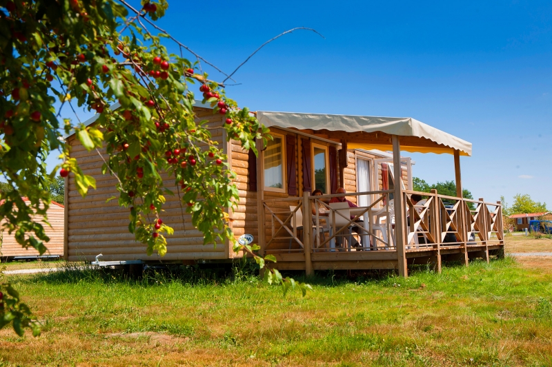Mobil-home Sun Top Presta — Camping Le Paradis de Bazas