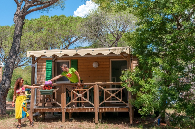 Mobil-home Mini Habana Top Presta — Camping Emeraude