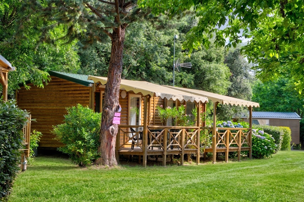 Mobil-home Mini Habana Duo Top Presta — Camping Le Grand Lierne