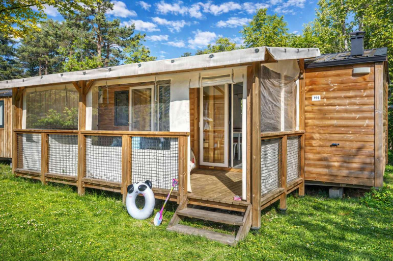 Mobil-home Sun Top Presta — Camping Dune Fleurie