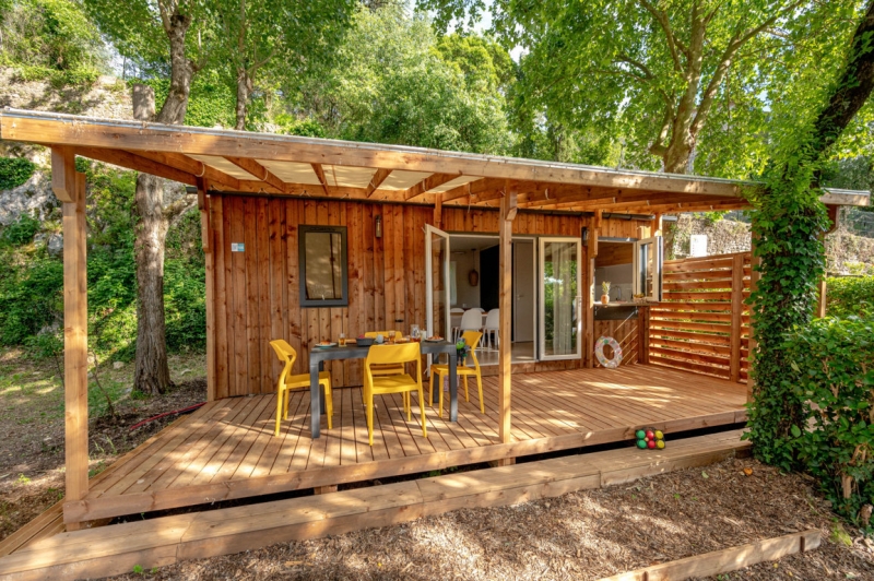 Mobil-home Clico Top Presta 4 pers — Camping Source du Jabron