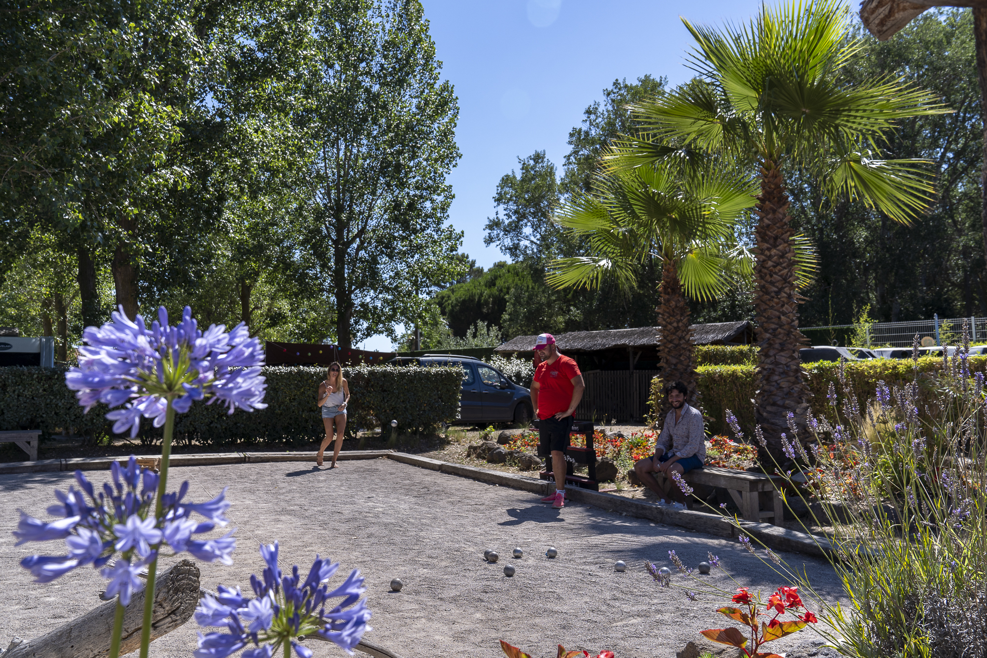 Pétanque et animations sportives - Camping Californie Plage