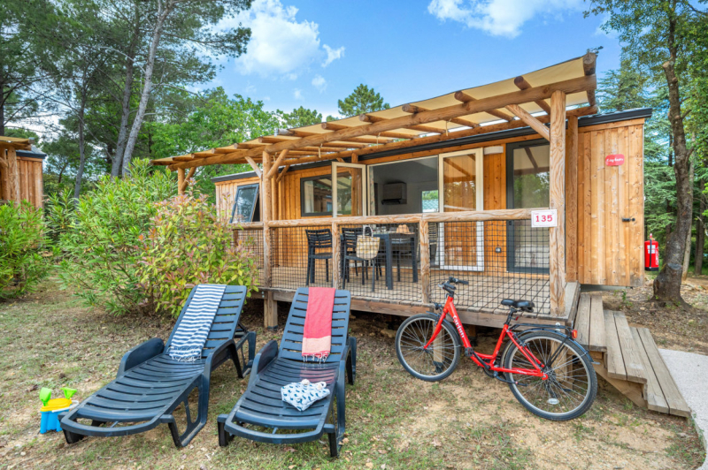 Mobil-home Rose Top Presta — Camping Lac de Miel