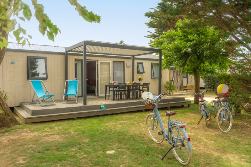 Mobil-home Rose Top Presta 6 pers — Camping Baie de Douarnenez