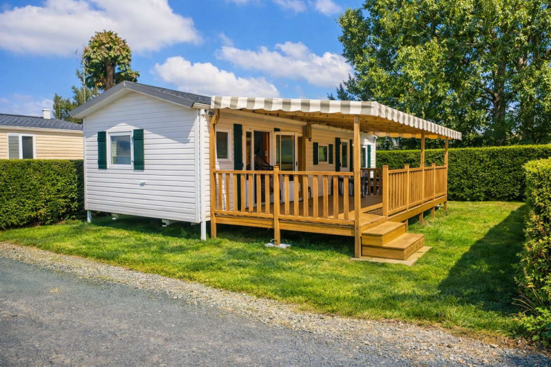 Mobil-home Sun Top Presta — Camping Les Portes du Beaujolais