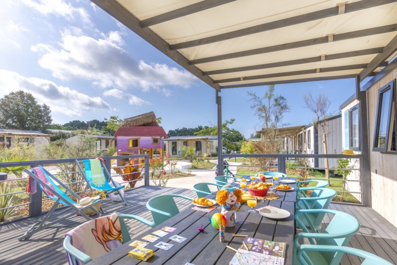 Mobil-home Tribu Top Presta 10 pers — Camping L'Odyssée