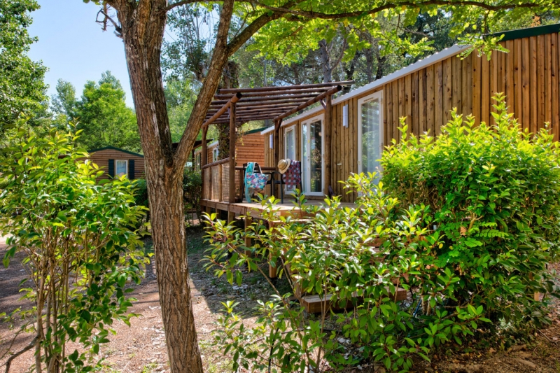 Mobil-home Sun Top Presta — Camping Château de Boisson