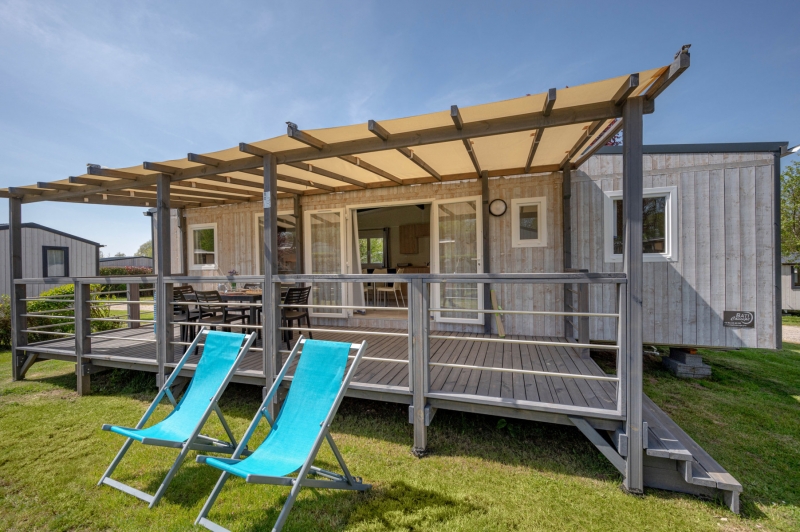 Mobil-home Rose Top Presta 6 pers — Camping La Ferme des Aulnes