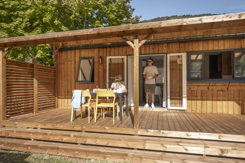 Mobil-home Clicochic Top Presta 4 pers — Camping Chancia