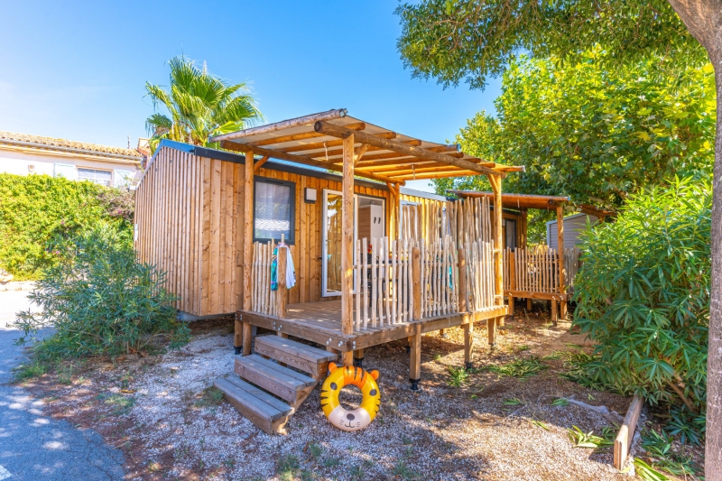 Mobil-home Mini Habana Duo Top Presta — Camping La Pinède de Grimaud