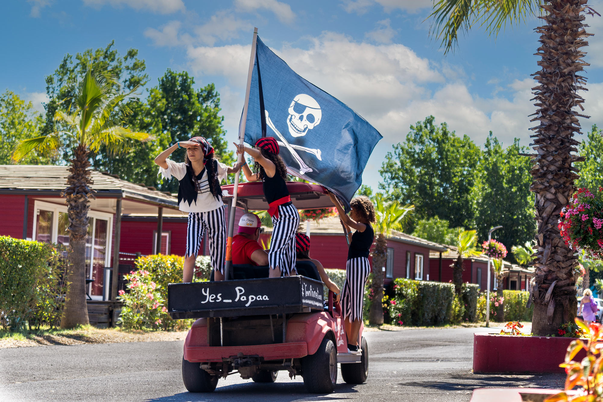 Club enfants pirates - Camping Californie Plage Vias Plage
