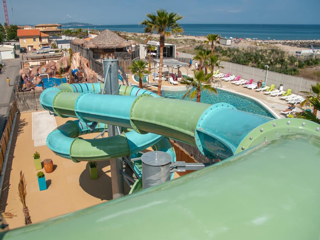 Piscine du Camping Robinson Marseillan Plage