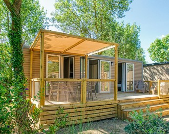 Hébergement Sunêlia Grand Prestige Premium 6 personnes 3 chambres 2 sdb au Camping Sunêlia Les Pins à Argelès-sur-Mer