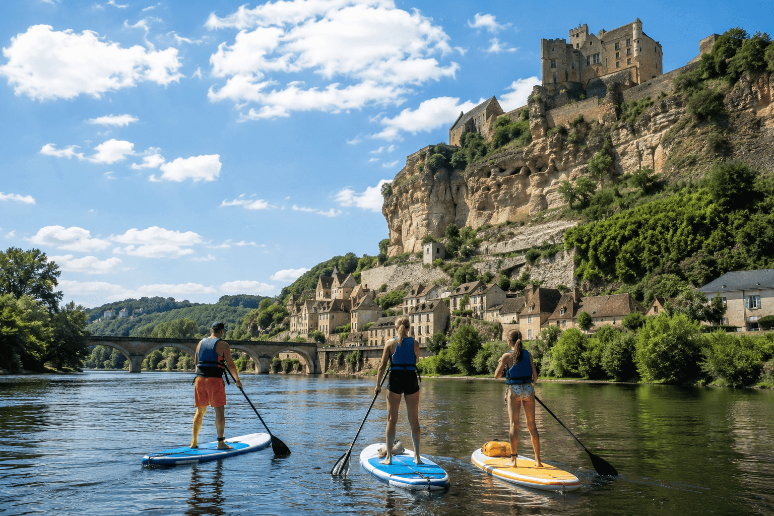 Paddle en Dordogne