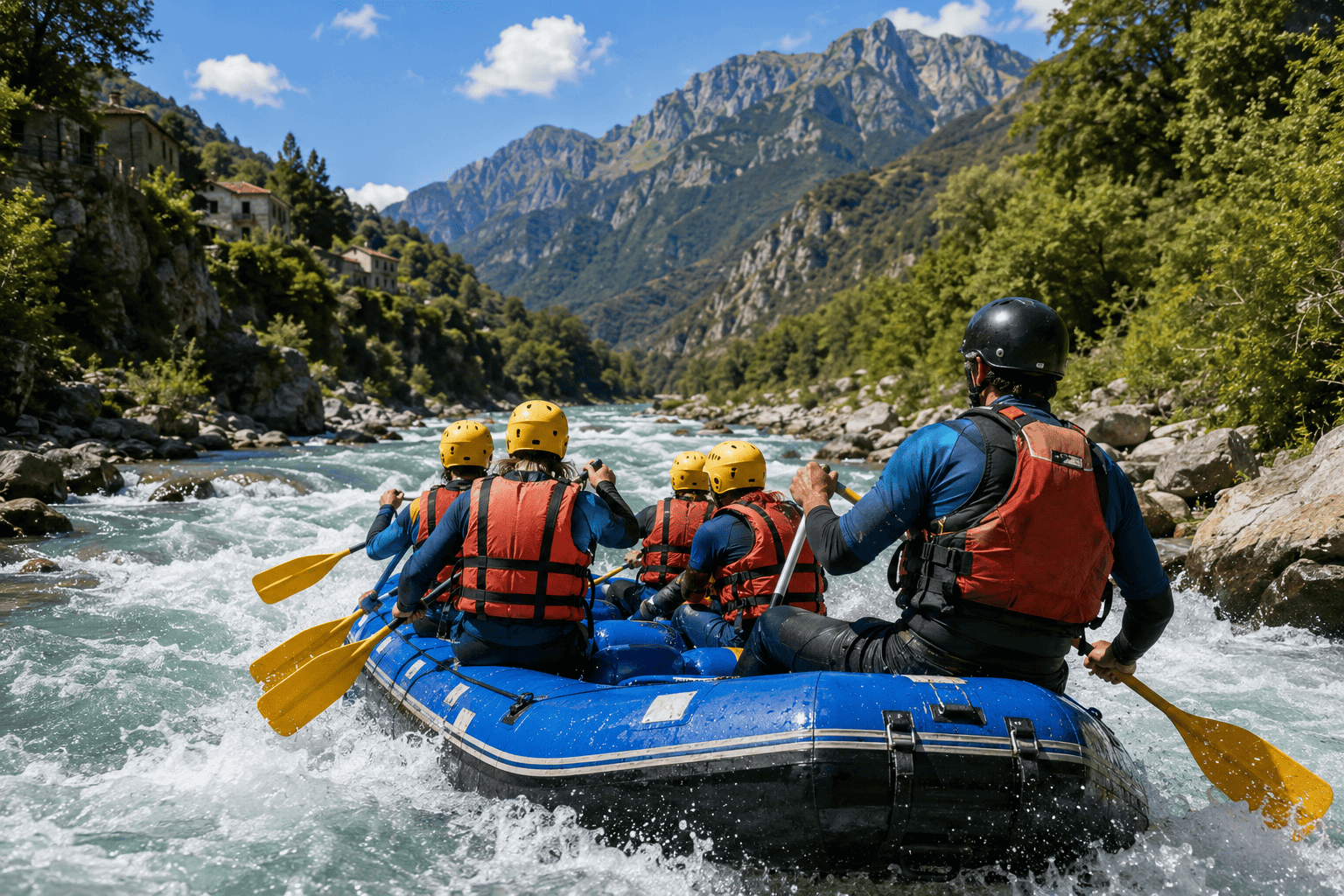 rafting en france