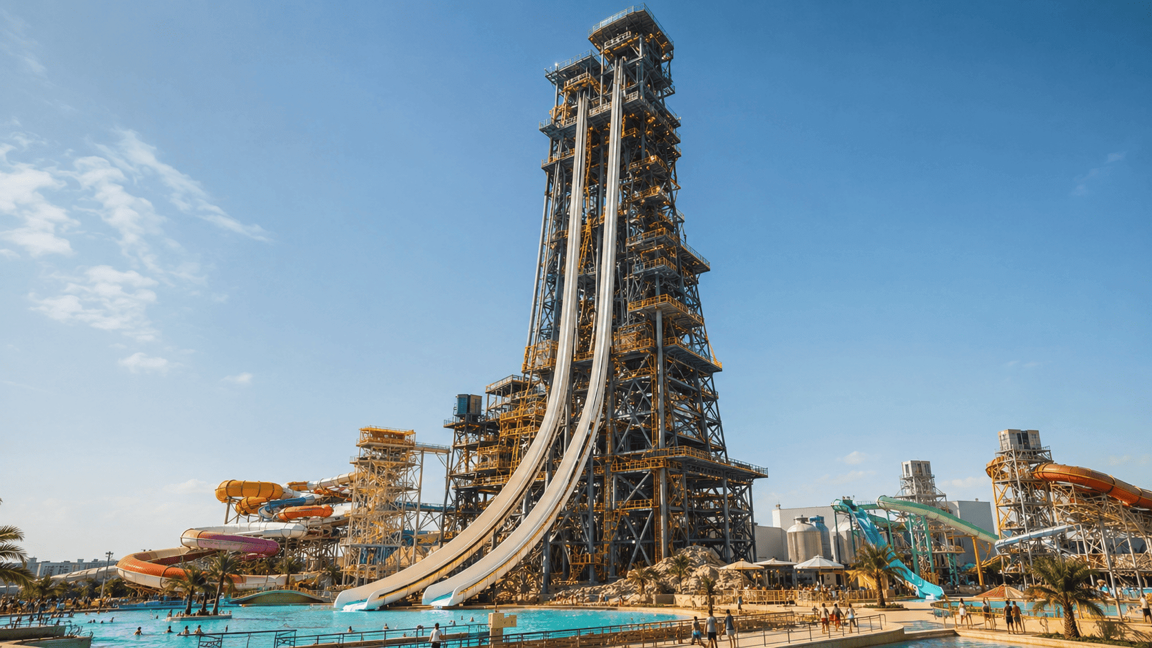 Plus grand toboggan aquatique