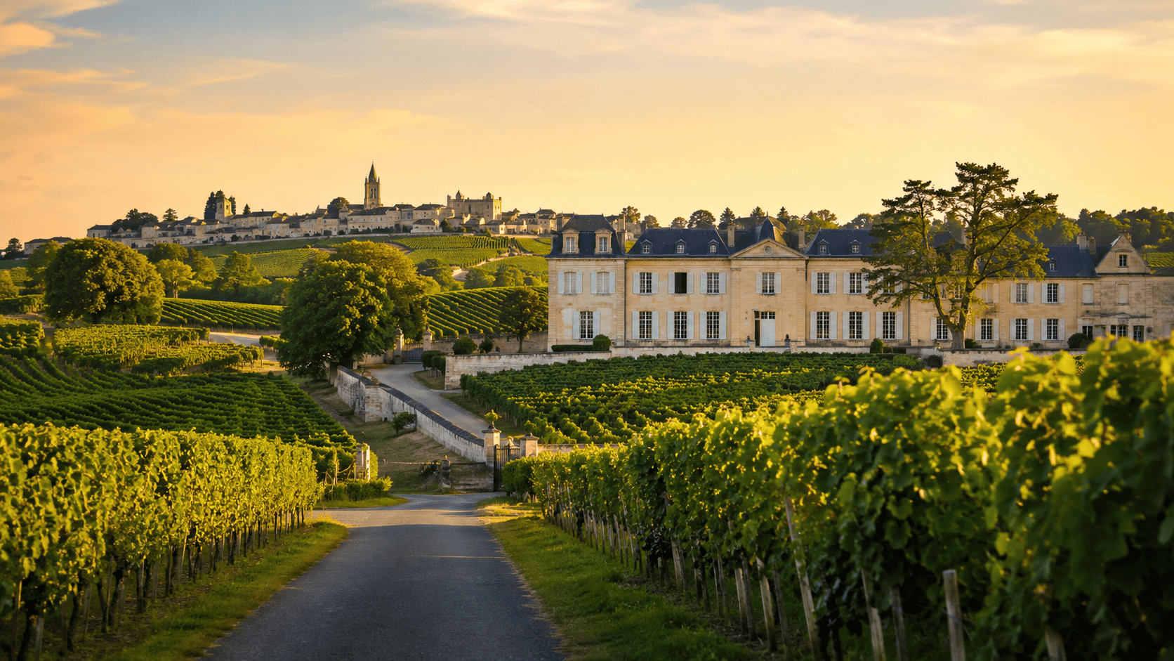 Route des vins Bordeaux